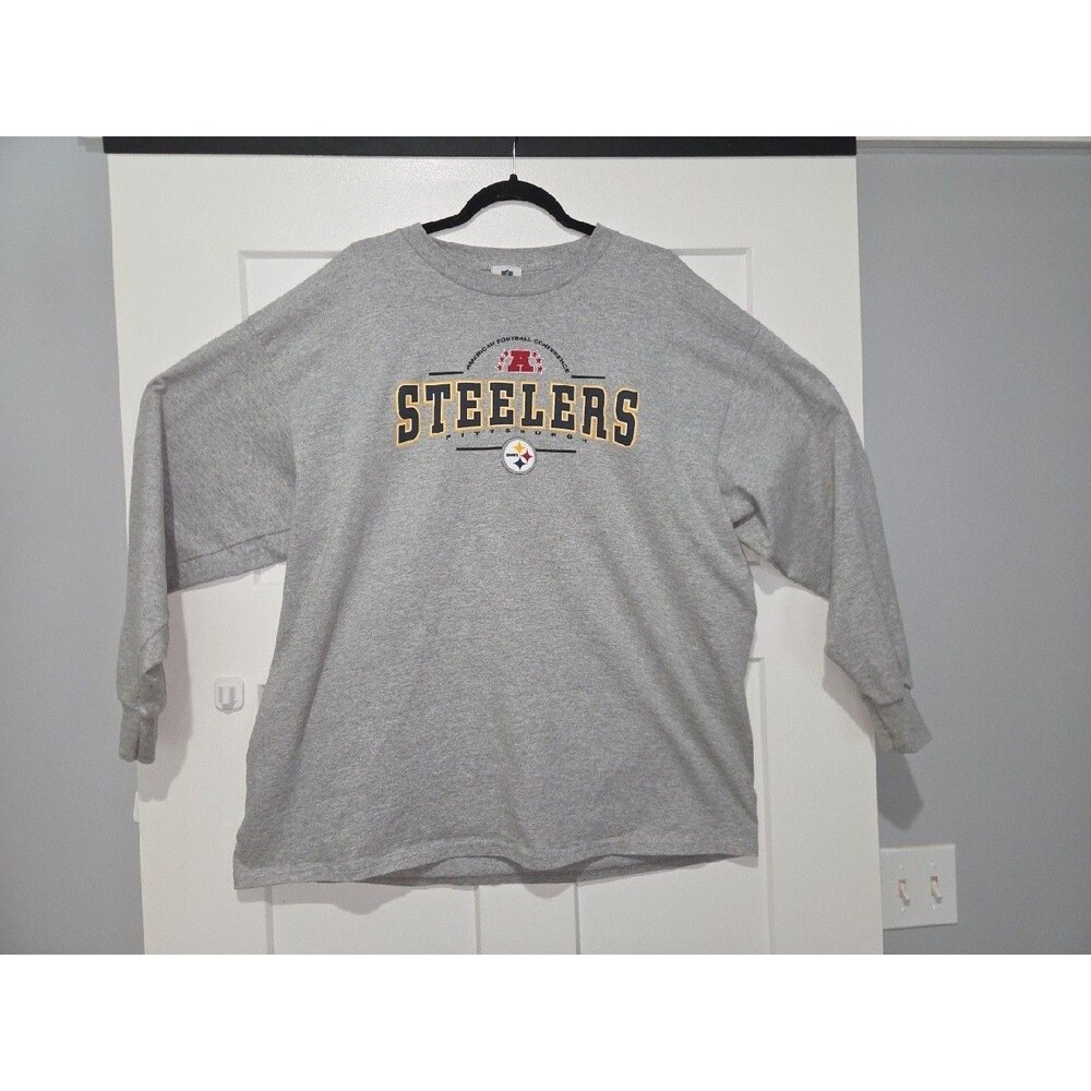 NFL Team Apparel Pittsburgh Steelers Long Sleeve Shirt 2xl
